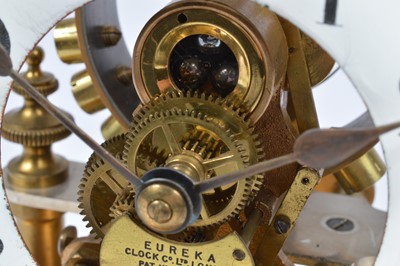 Lot 39 - An early 20th century Eureka Clock Co electromagnetic mantle clock