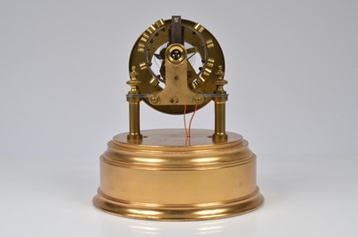 Lot 39 - An early 20th century Eureka Clock Co electromagnetic mantle clock