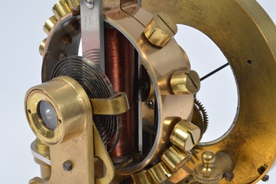 Lot 39 - An early 20th century Eureka Clock Co electromagnetic mantle clock