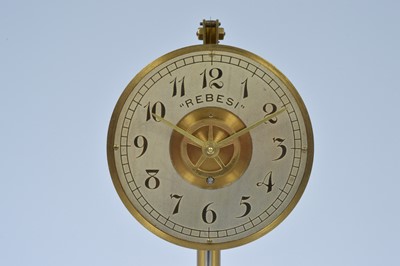 Lot 41 - An early 20th century Rebesi electric mantle clock