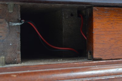 Lot 41 - An early 20th century Rebesi electric mantle clock