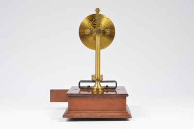 Lot 41 - An early 20th century Rebesi electric mantle clock