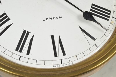 Lot 43 - An early 20th century Magneta Dictograph Electric wall clock