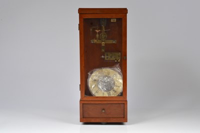 Lot 49 - A project early 20th century Bulle electric mantle clock