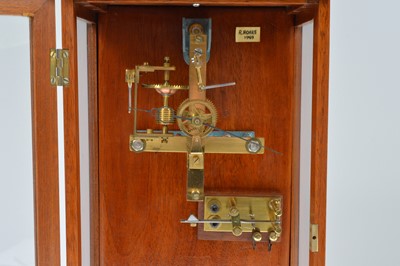 Lot 49 - A project early 20th century Bulle electric mantle clock