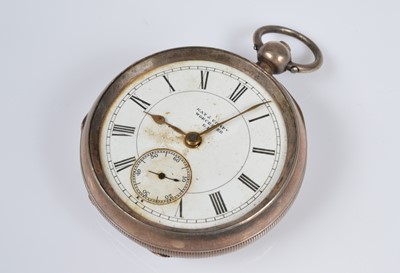 Lot 76 - Six various silver pocket watches and two others