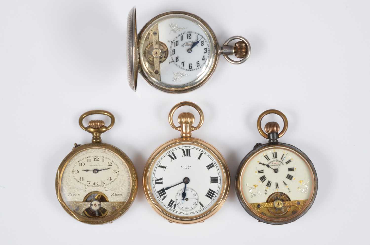 Lot 80 - Four pocket watches