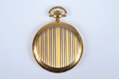Lot 84 - A 1920s 18ct gold full hunter pocket watch