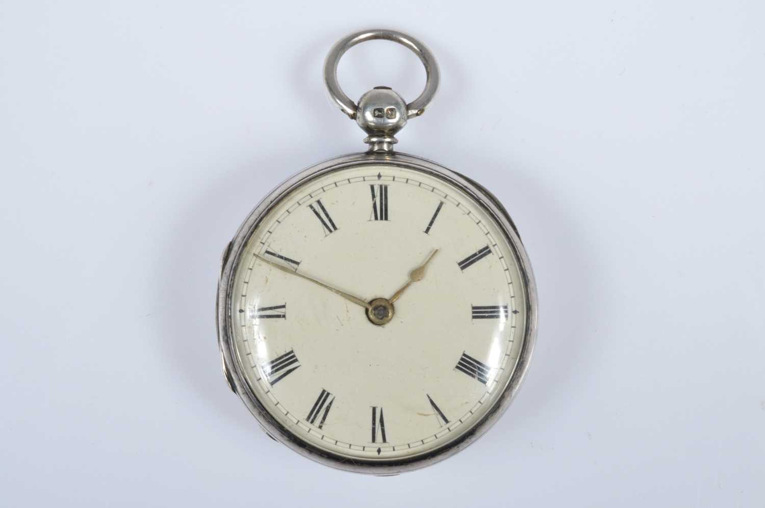 Lot 85 - A Victorian silver open face pocket watch