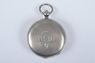 Lot 85 - A Victorian silver open face pocket watch
