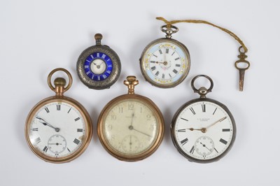 Lot 88 - Five pocket watches