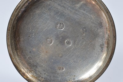 Lot 92 - Three Victorian silver open face pocket watches