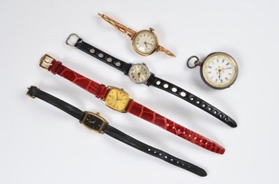 Lot 107 - Five watches