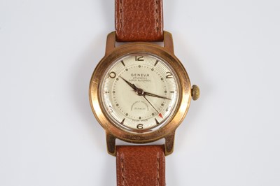 Lot 108 - A c1950s Geneva Super Automatic wristwatch