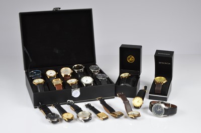 Lot 116 - A collection of modern and fashion watches