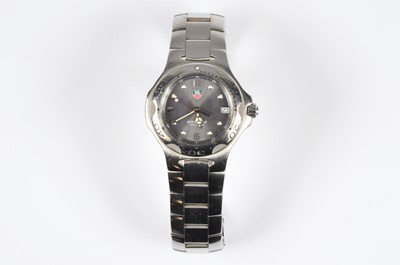 Lot 125 - A c2000 Tag Heuer Professional quartz stainless steel wristwatch