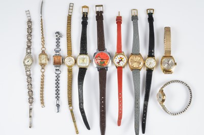 Lot 129 - A group of wristwatches