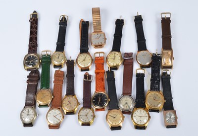 Lot 161 - A collection of vintage mechanical wristwatches