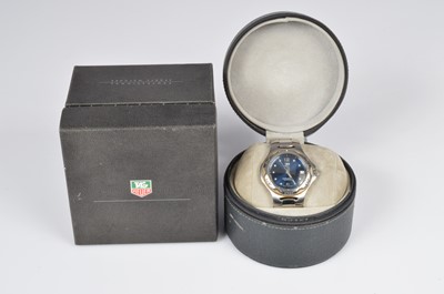 Lot 182 - A modern Tag Heuer Professional quartz stainless steel wristwatch