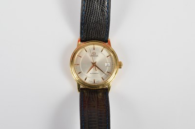 Lot 193 - An early 2000s Omega automatic 18ct gold cased lady's wristwatch head