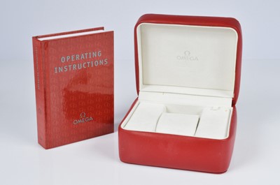 Lot 195 - A modern empty Omega watch box