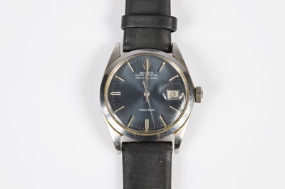 Lot 197 - An early 1970s Rolex Oyster Perpetual Air-King-Date stainless steel wristwatch head