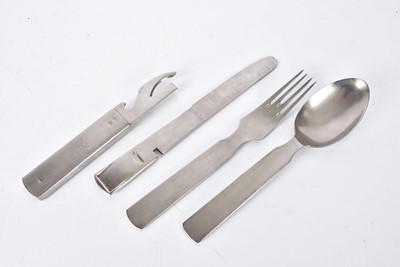 Lot 13 - A WWII German Third Reich Heer Cutlery Set