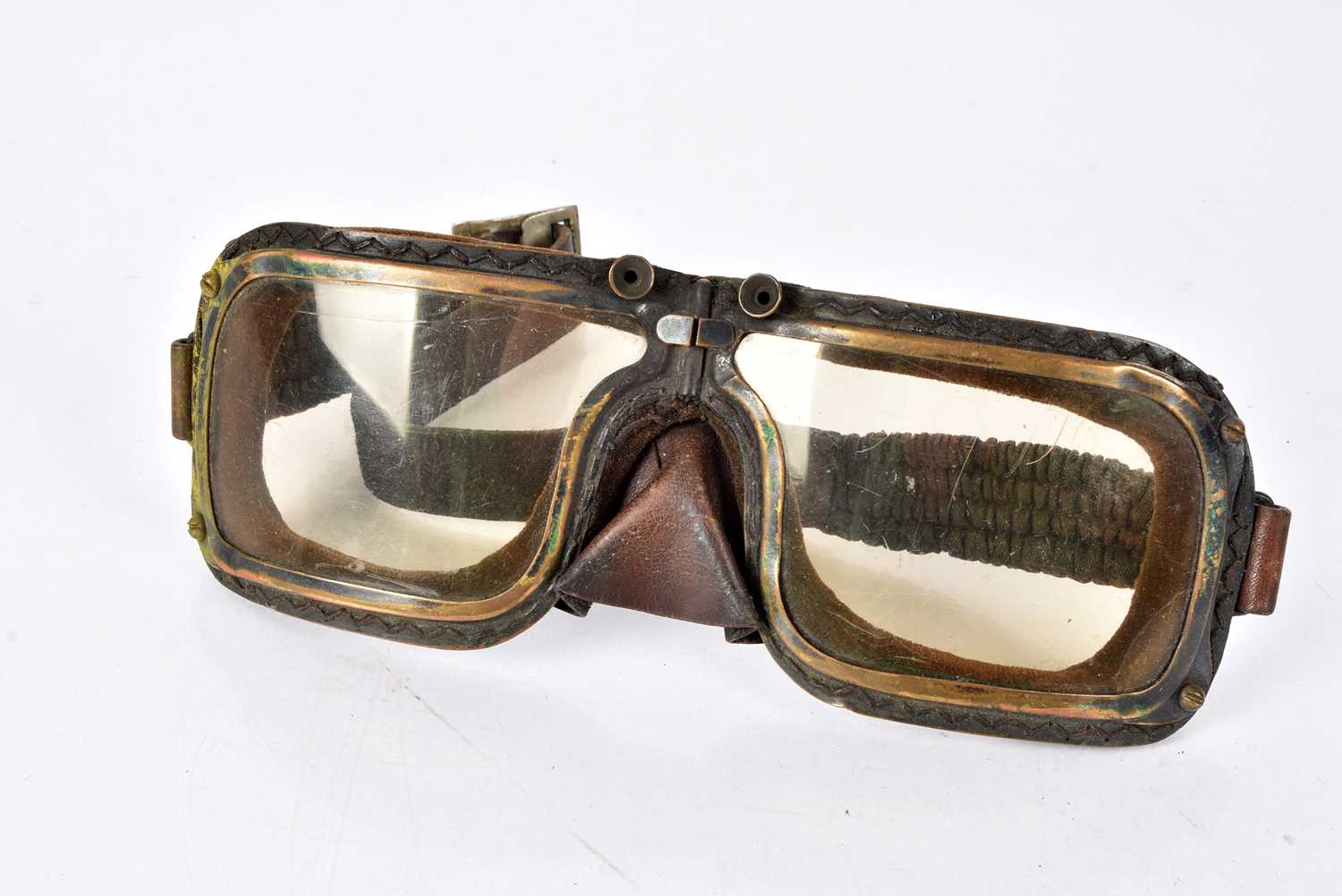 Lot 21 - A pair of British RAF Mk III Flying Goggles