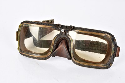 Lot 21 - A pair of British RAF Mk III Flying Goggles