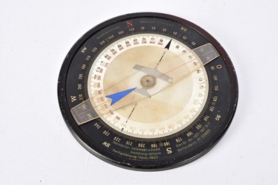 Lot 23 - A German Luftwaffe Dreieckrechner Baumuster Plath DR2 Triangular Calculator Model