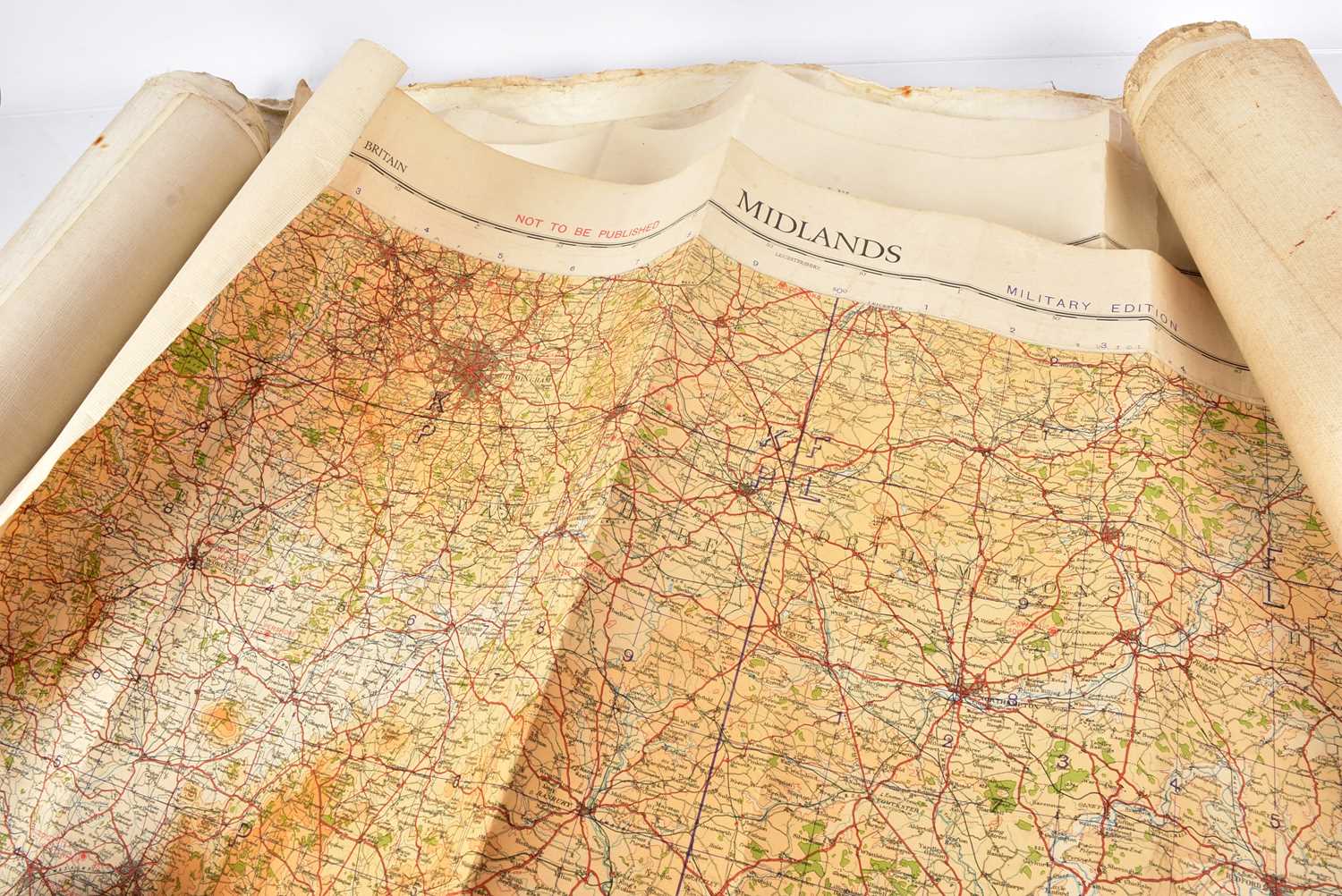 Lot 38 - A collection of Military Issue Fourth Edition Maps