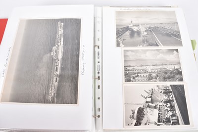 Lot 39 - A three folders of ephemera from Captain David Lucas Phillips (Royal Navy)