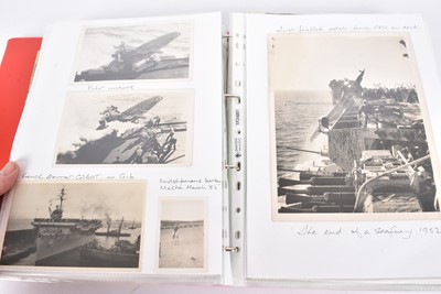 Lot 39 - A three folders of ephemera from Captain David Lucas Phillips (Royal Navy)