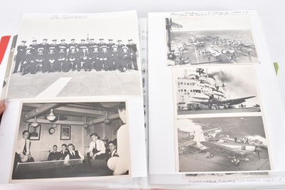 Lot 39 - A three folders of ephemera from Captain David Lucas Phillips (Royal Navy)