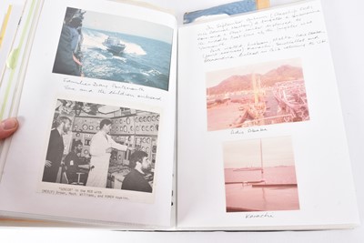 Lot 39 - A three folders of ephemera from Captain David Lucas Phillips (Royal Navy)