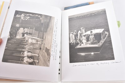 Lot 39 - A three folders of ephemera from Captain David Lucas Phillips (Royal Navy)