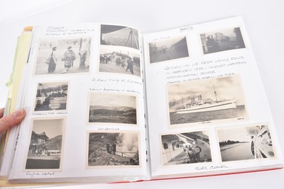 Lot 39 - A three folders of ephemera from Captain David Lucas Phillips (Royal Navy)