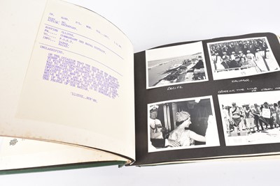 Lot 39 - A three folders of ephemera from Captain David Lucas Phillips (Royal Navy)