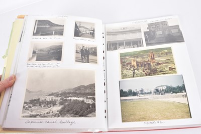 Lot 39 - A three folders of ephemera from Captain David Lucas Phillips (Royal Navy)