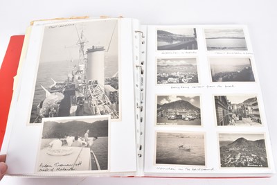 Lot 39 - A three folders of ephemera from Captain David Lucas Phillips (Royal Navy)