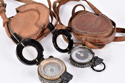 Lot 45 - A Military Issue Pocket Compass by J.M. Glauser