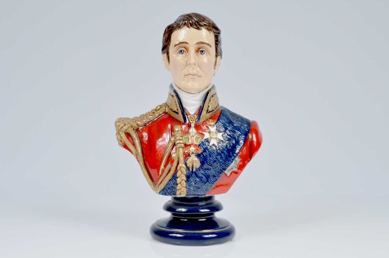 Lot 50 - A Michael Sutty bust of the Duke of Wellington