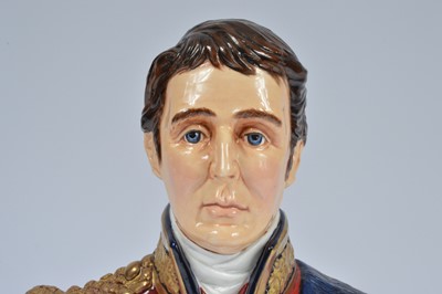 Lot 50 - A Michael Sutty bust of the Duke of Wellington