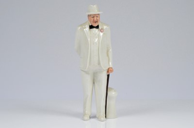 Lot 51 - A Royal Doulton figure of Sir Winston Churchill