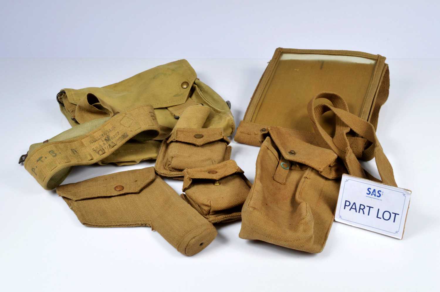 Lot 56 - A selection of different Army webbing