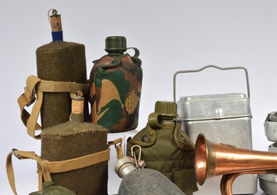 Lot 57 - A collection of military items
