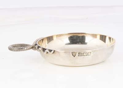 Lot 241 - A 1970s silver taste du vin cup from J.B. Chatterley & Sons