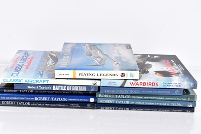 Lot 74 - Six Volumes of Robert Taylor Air Combat Paintings