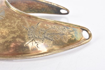 Lot 87 - An Honourable East India Company Officer's Silver Gorget