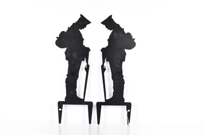 Lot 91 - A pair of 'Tommy' Soldier Silhouettes